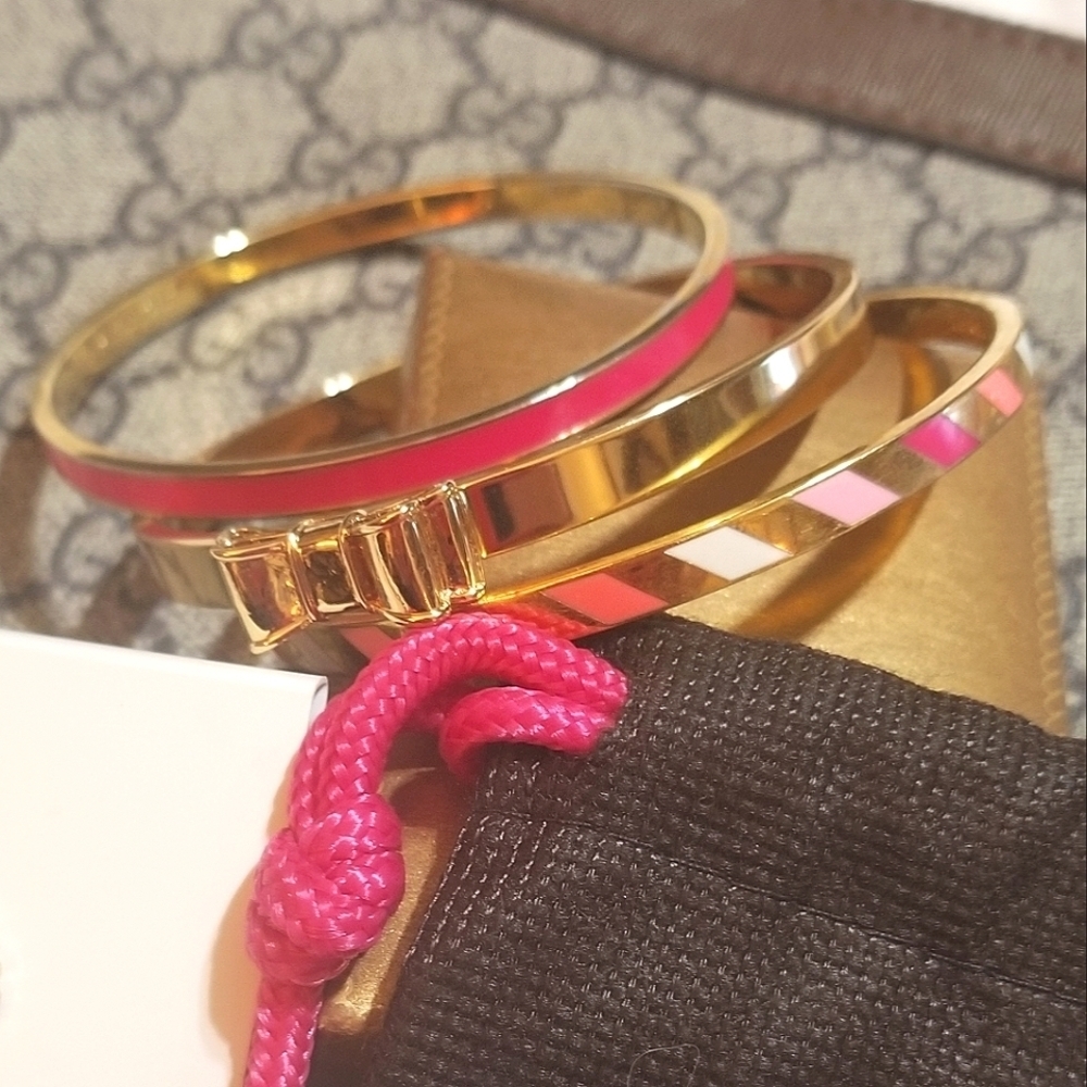 Lot Of NEW Kate Spade Jewelry Bangles and Earrings - Picture 2 of 8